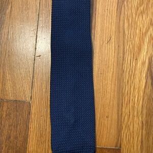Sam Hober light navy grenadine tie Garza Grossa James Bond